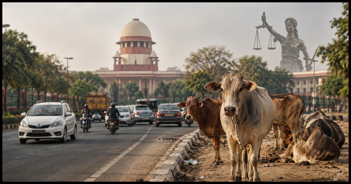 SC की सख्त टिप्पणी: सड़कों पर गायों की मौजूदगी पर उठे सवाल, कहा- आस्था और व्यवस्था में संतुलन जरूरी
