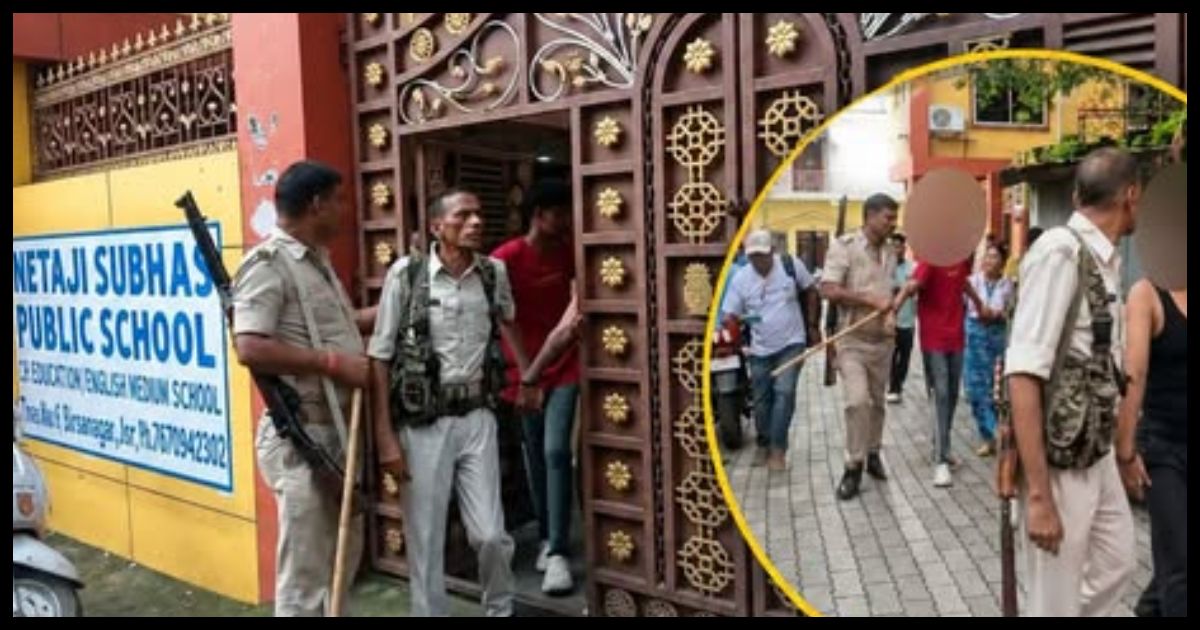 बिरसानगर के स्कूल के बाहर छात्रों में हिंसक झड़प, चापड़ और चाकू के साथ दो किशोर पकड़े गए