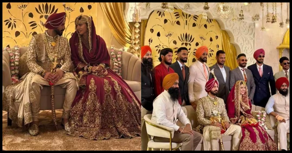 Ramandeep Singh Wedding: KKR क्रिकेटर रामदीप सिंह ने ‘कैसी ये यारियां’ फेम चार्ली चौहान से की शादी, तस्वीरें वायरल