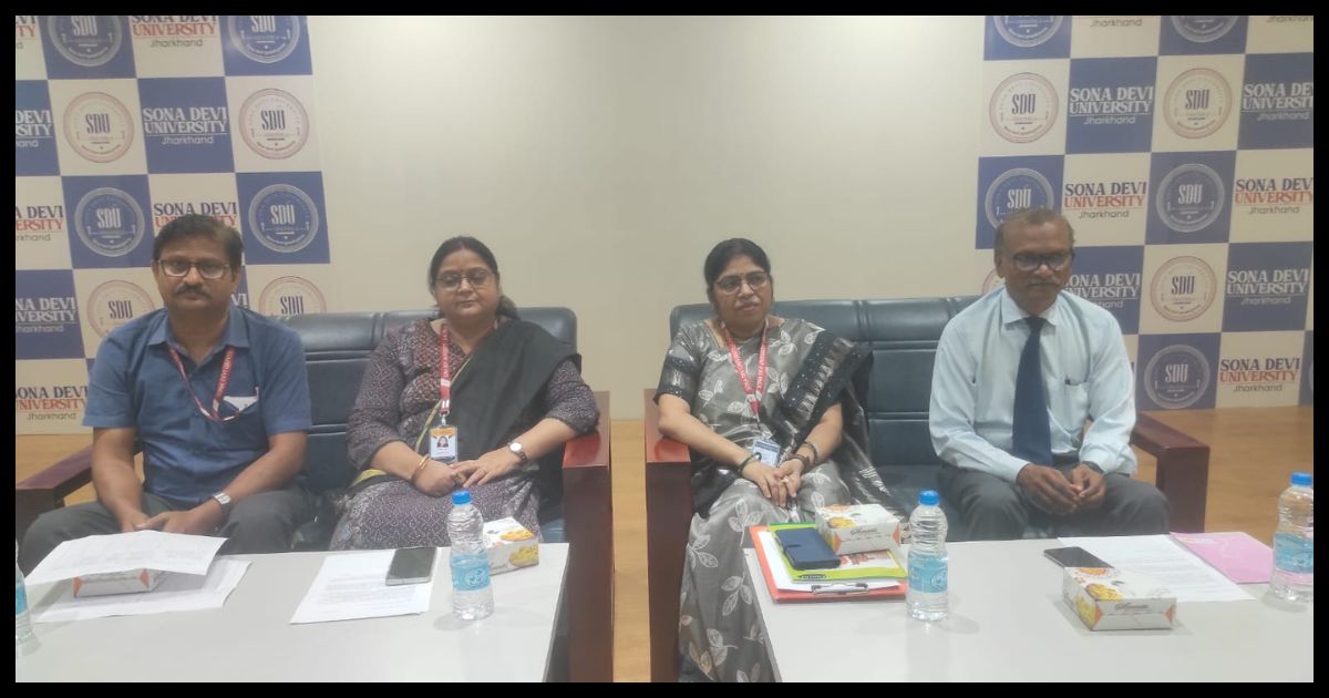 सोना देवी विश्वविद्यालय, घाटशिला में 13 अगस्त को इंडक्शन कम ओरिएंटेशन प्रोग्राम