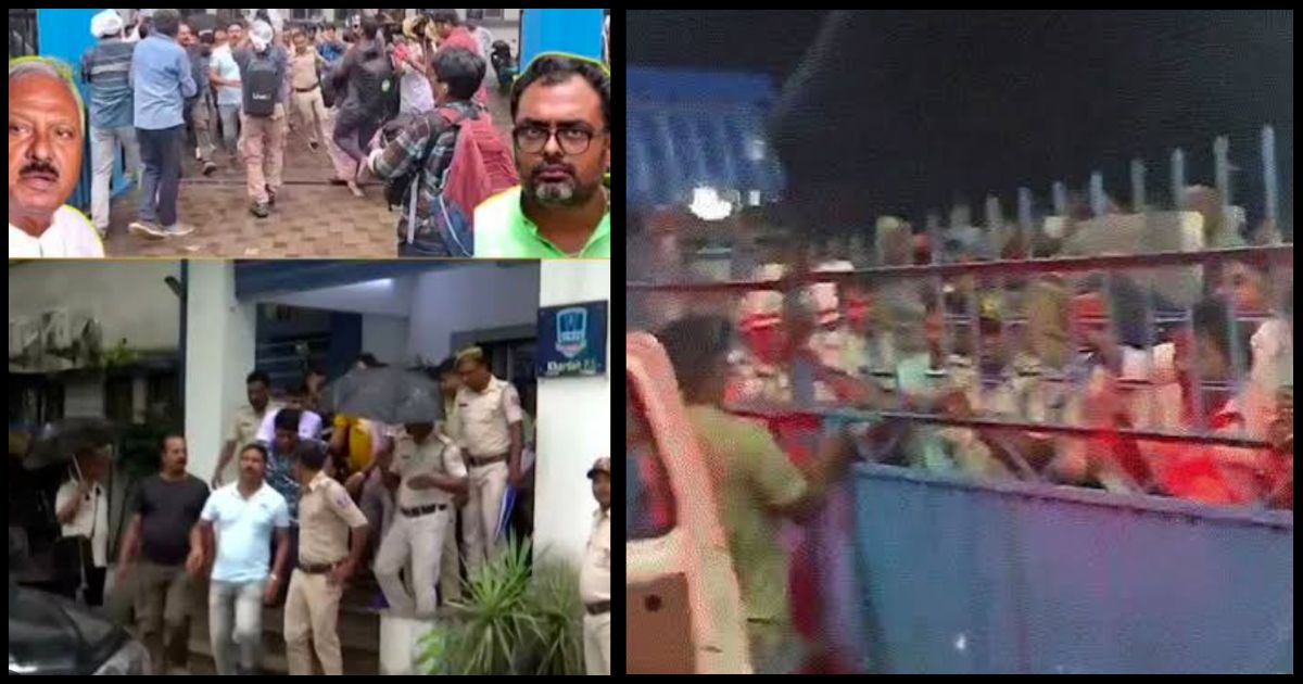 आरजी कर केस: पूर्व TMC विधायक पर भीड़ का हमला, जूते-अंडे और कीचड़ फेंके