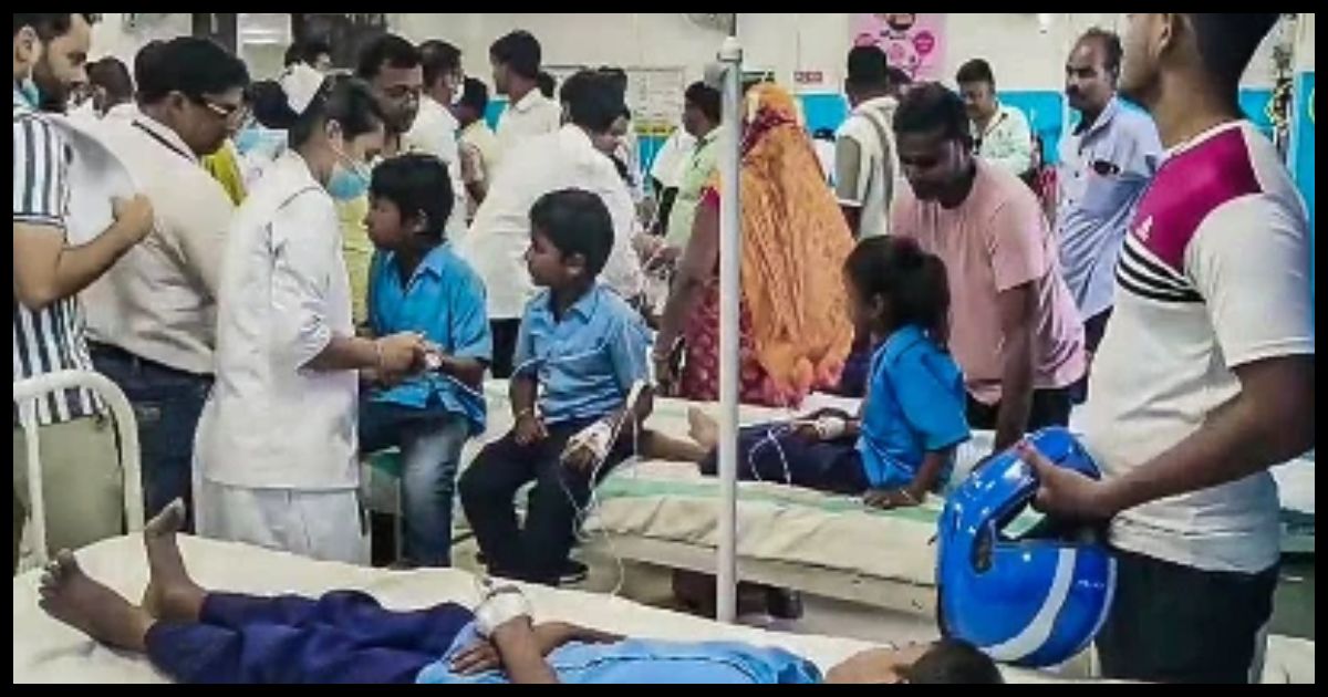 नालंदा में मिड-डे मील बना मुसीबत! नमक की जगह परोसा डिटर्जेंट, 40 बच्चे बीमार