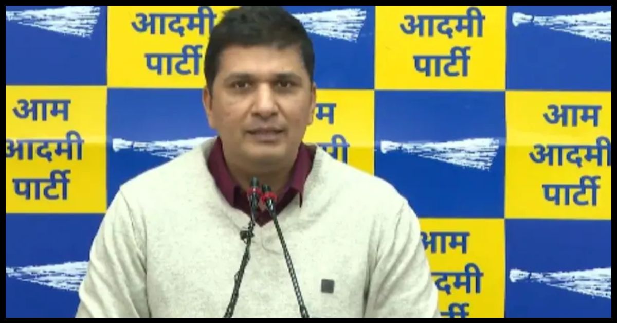 प्रवेश वर्मा के जल बोर्ड का अध्यक्ष बनने के बाद से छिपाई जा रही टेंडरों की जरूरी जानकारी: सौरभ भारद्वाज