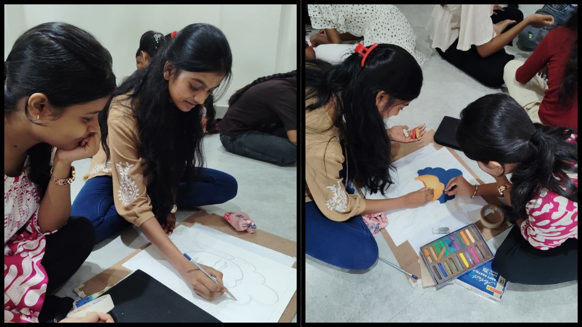 सोना देवी विश्वविद्यालय में फ्रेशर्स वीक के तीसरे दिन जुंबा और पेंटिंग प्रतियोगिता का आयोजन