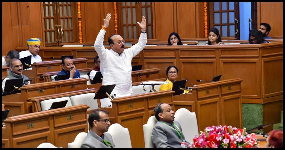 Delhi Lakshmi Yojana दिल्ली लक्ष्मी योजना पर चर्चा से AAP का वॉकआउट, मंत्री आशीष सूद ने साधा निशाना
