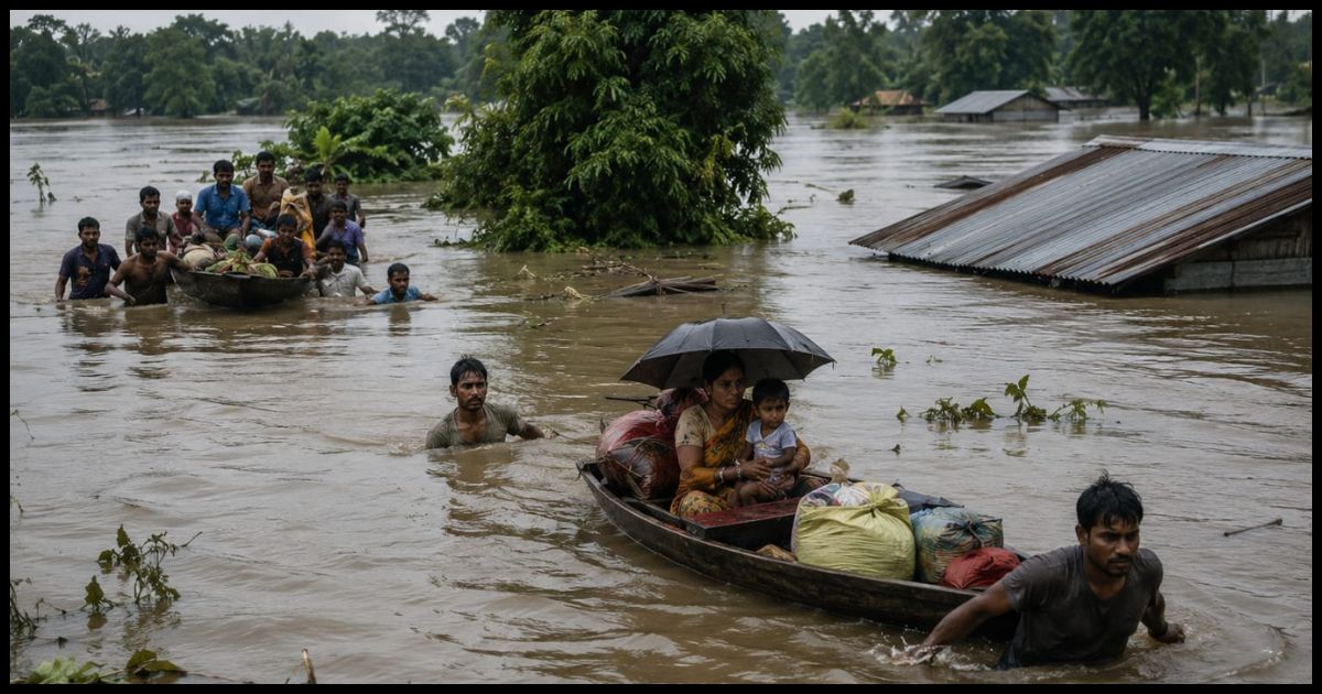 असम बाढ़: मुस्लिम राष्ट्रीय मंच ने बढ़ाया मदद का हाथ, मुख्यमंत्री राहत कोष में देगा आर्थिक सहयोग