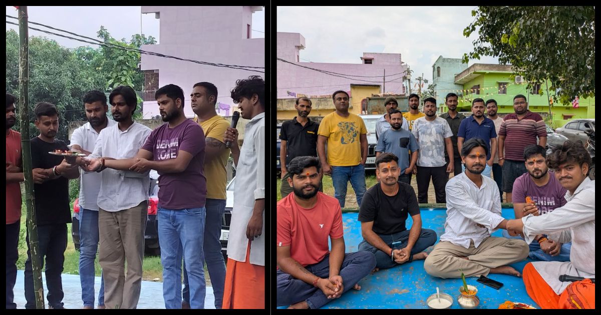 गोविंदपुर रांची रोड बॉयज क्लब का भूमि पूजन सम्पन्न