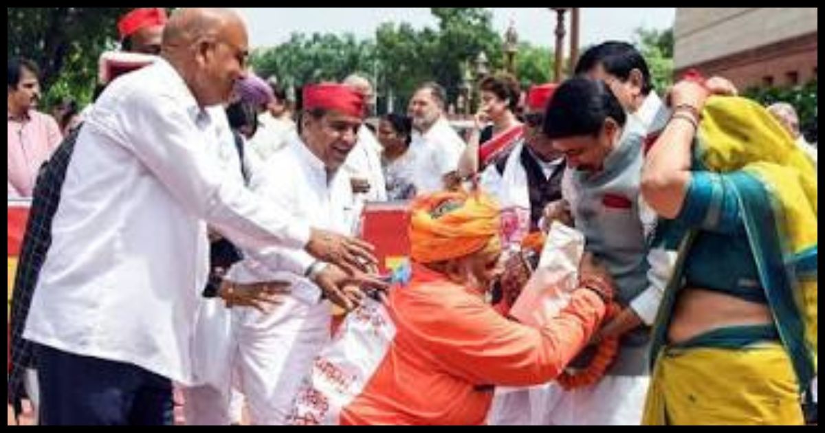 *संसद परिसर में विरोध प्रदर्शन के दौरान हिंदू आस्था के कथित उपहास के मामले में दिल्ली भाजपा ने पुलिस से की शिकायत*