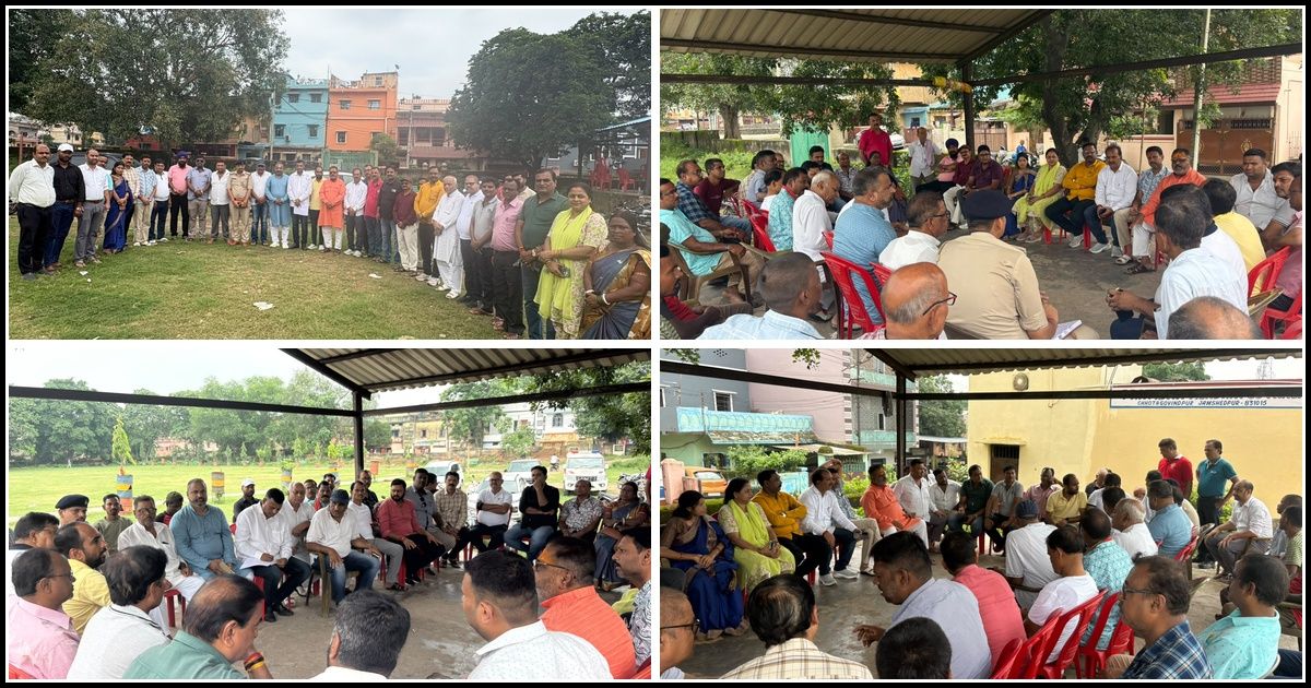 गोविंदपुर में सड़क सुरक्षा को लेकर सर्वदलीय बैठक, DDC और ट्रैफिक DSP को सौंपा मांग पत्र