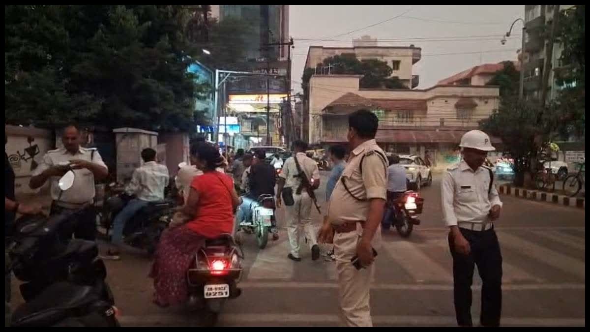 रांची में ट्रैफिक नियम तोड़ने वालों पर सख्ती, अगस्त में 45,724 चालान