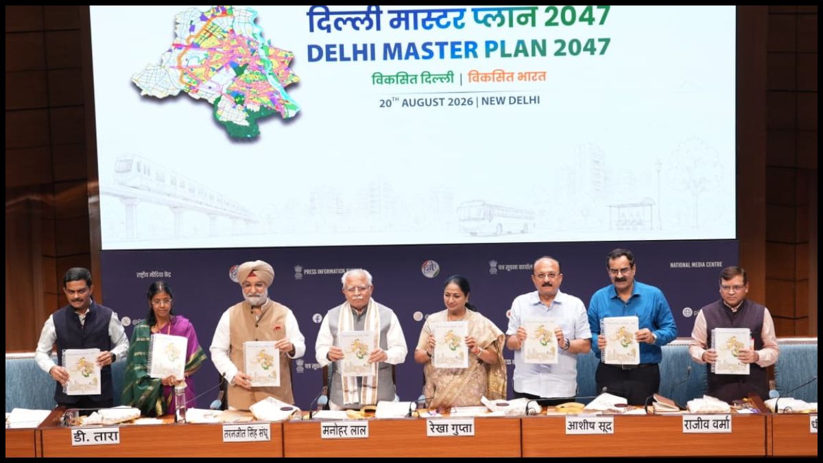 दिल्ली मास्टर प्लान-2047 को CM रेखा गुप्ता ने बताया ‘विकसित दिल्ली’ का रोडमैप