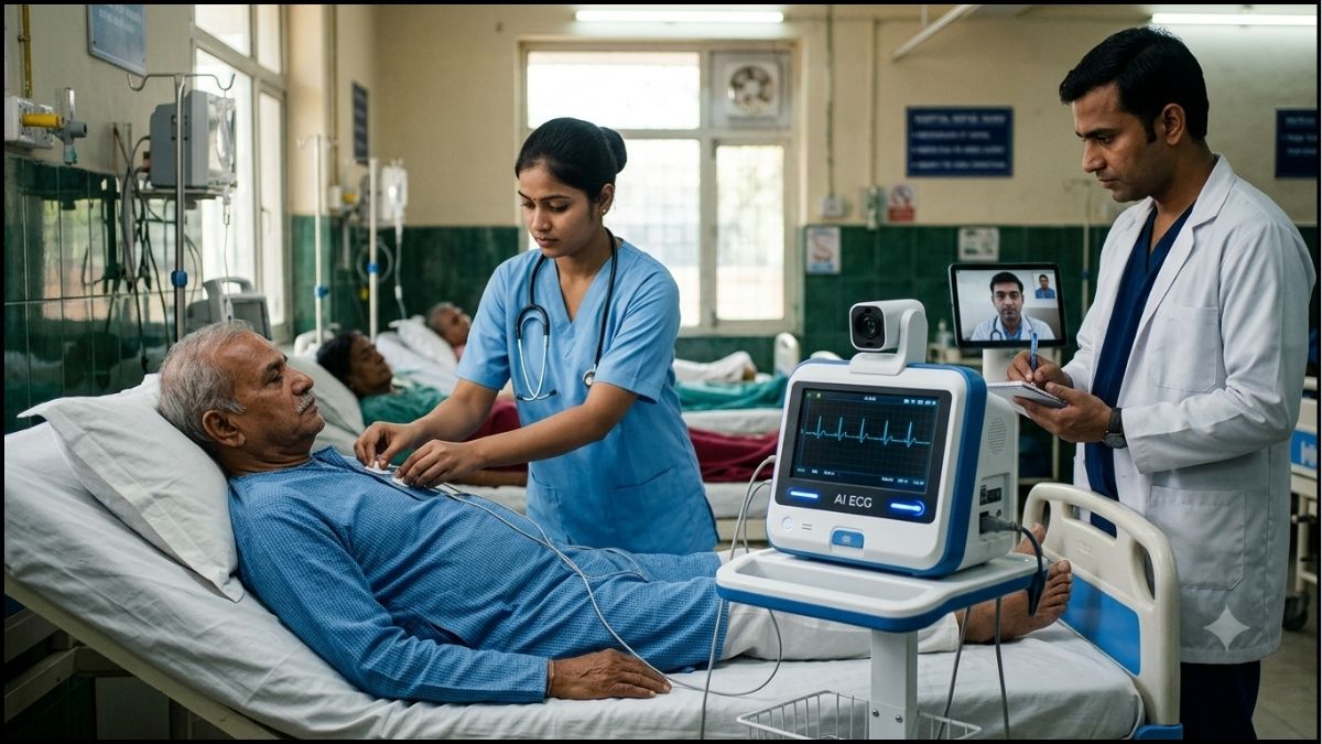 AI-based tele-ECG machines will be installed in all hospitals