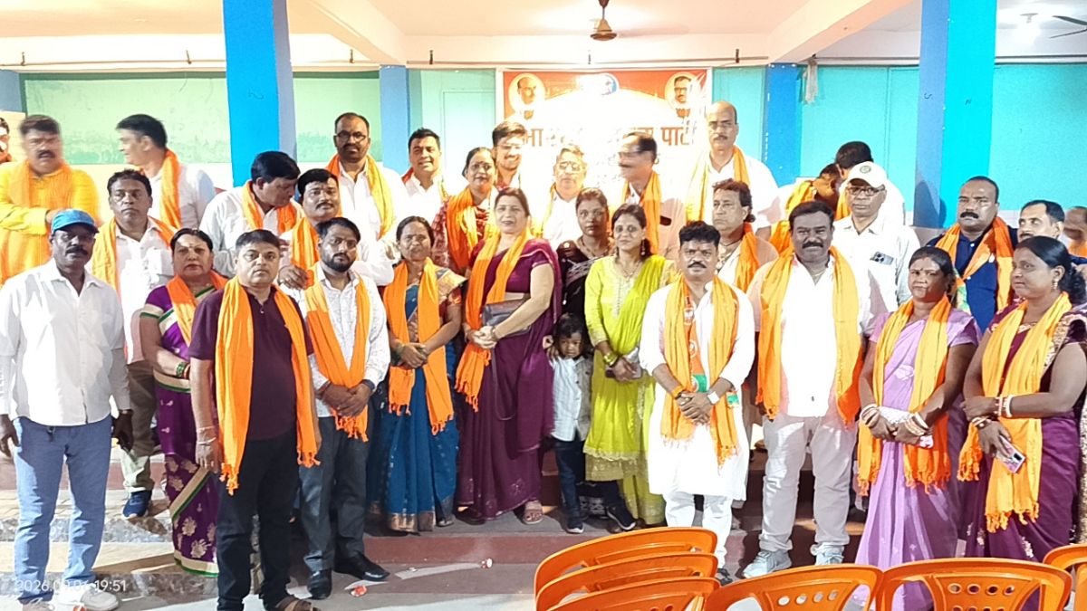 BJP Parsudih Mandal Karyakarta Felicitation Ceremony Concludes