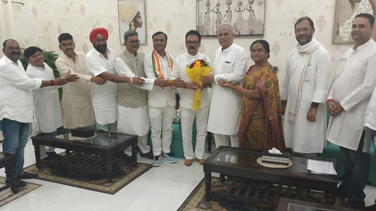 Congress leaders from Chhattisgarh met with the states party in-charge