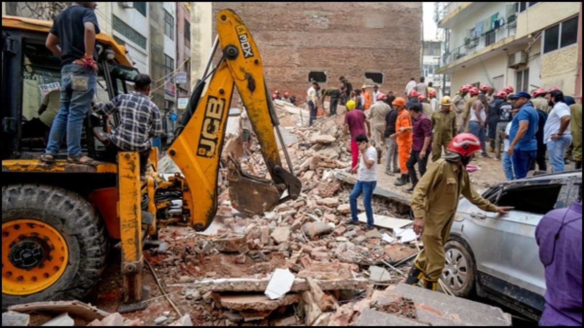 Delhi Building Collapse