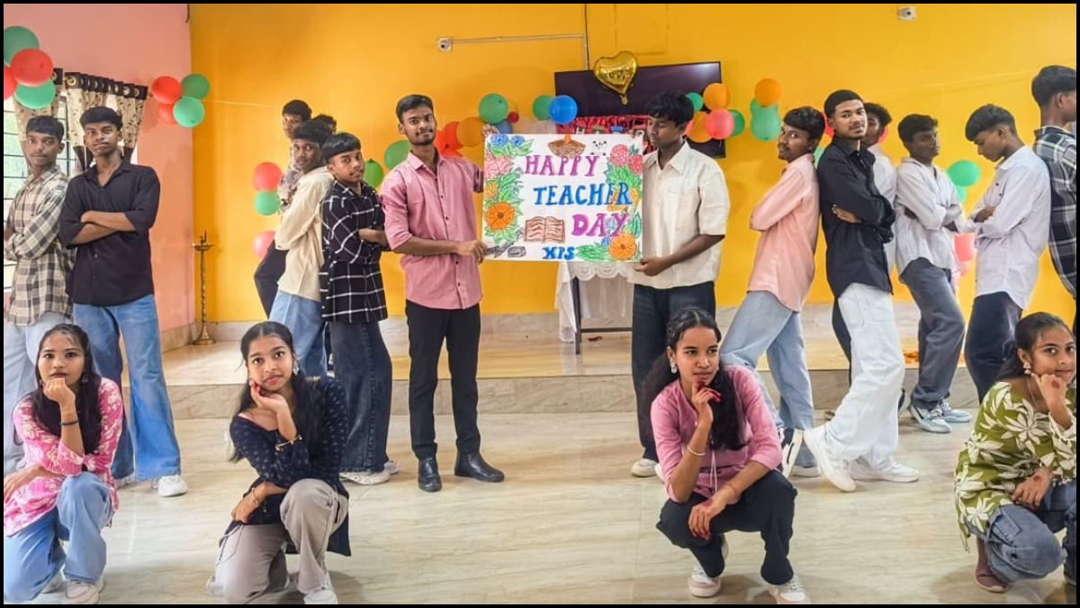 Grand Teachers Day celebration at Xavier Public School