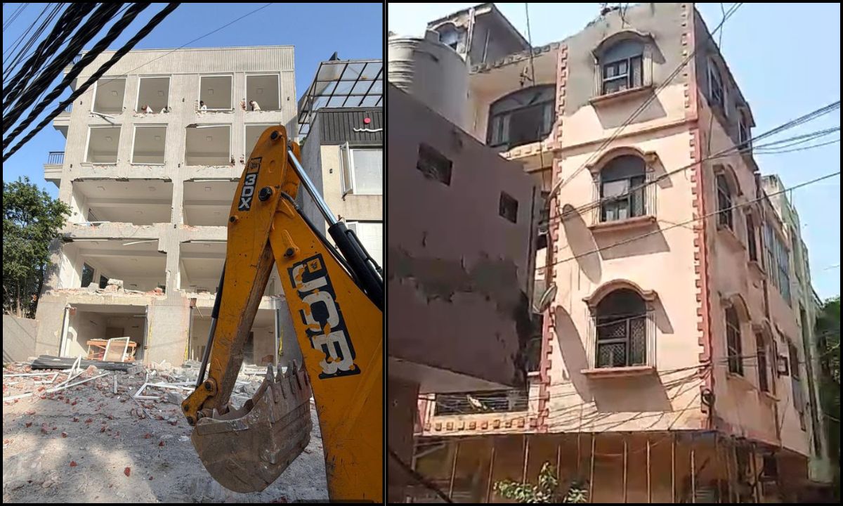 MCD swings into action; demolition drive underway