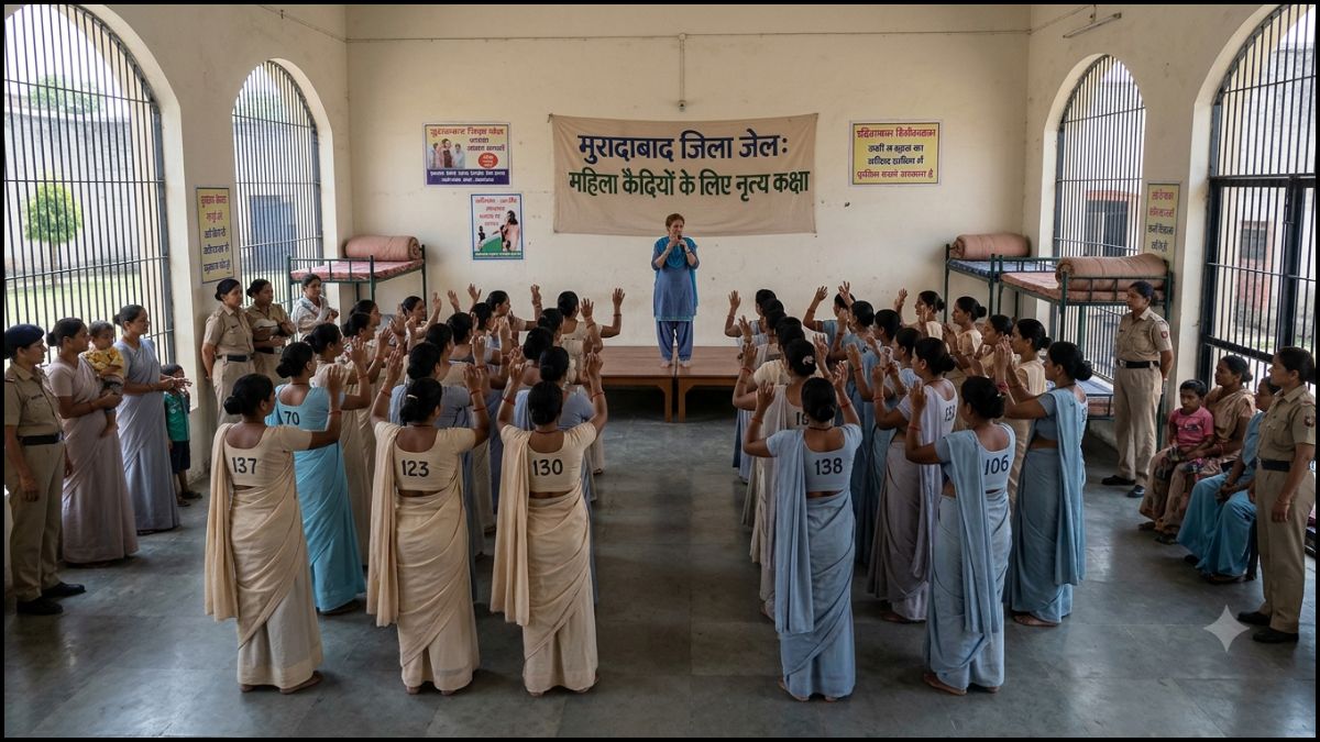 Moradabad Jail Women Prisoners Dance Class