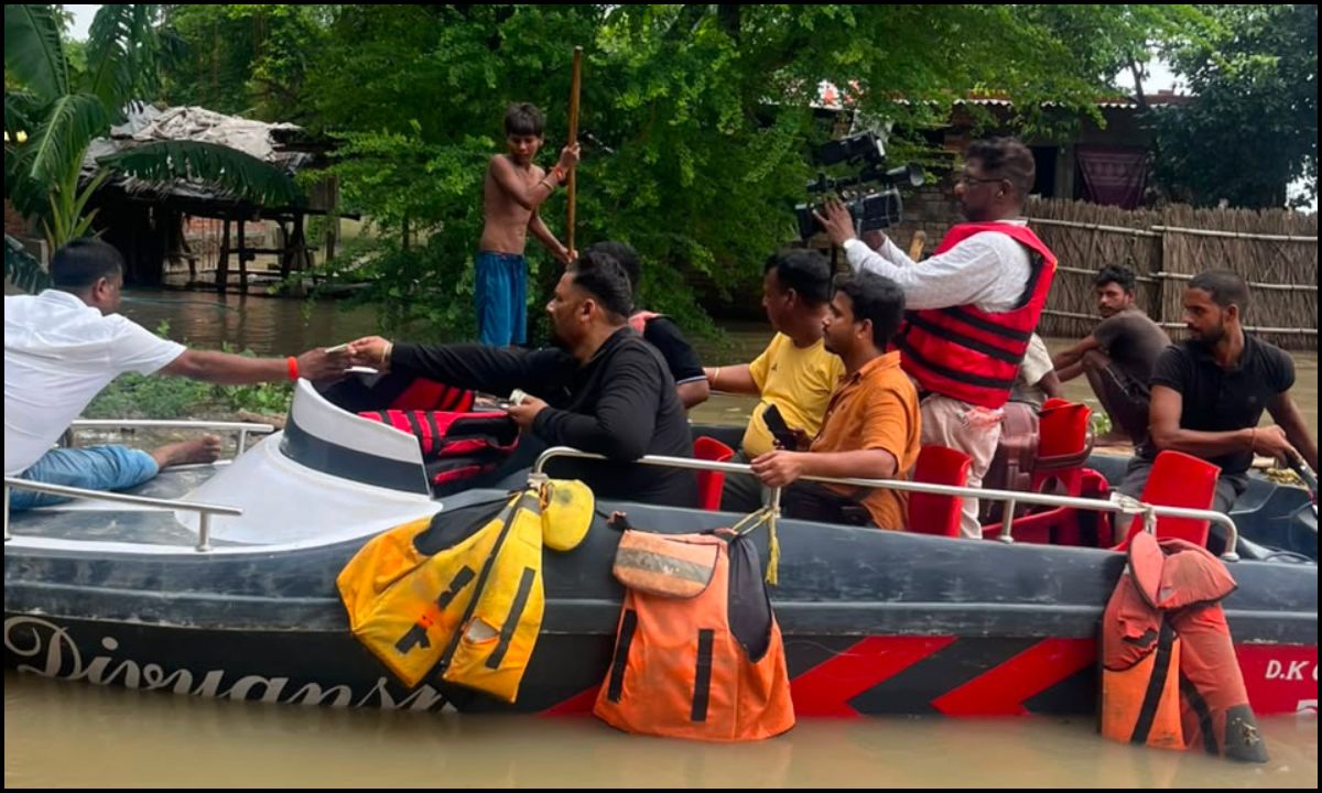Pappu Yadav intensifies relief operations amidst the floods