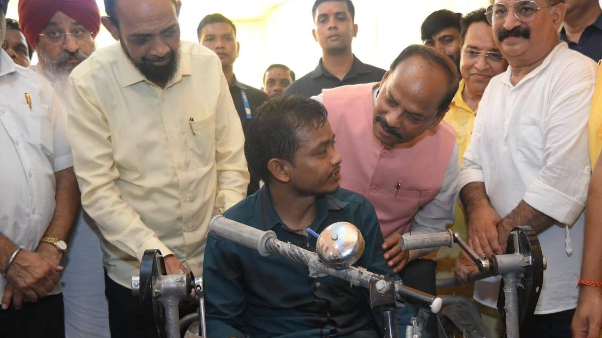 Prosthetic limbs and assistive devices distributed to differently-abled individuals