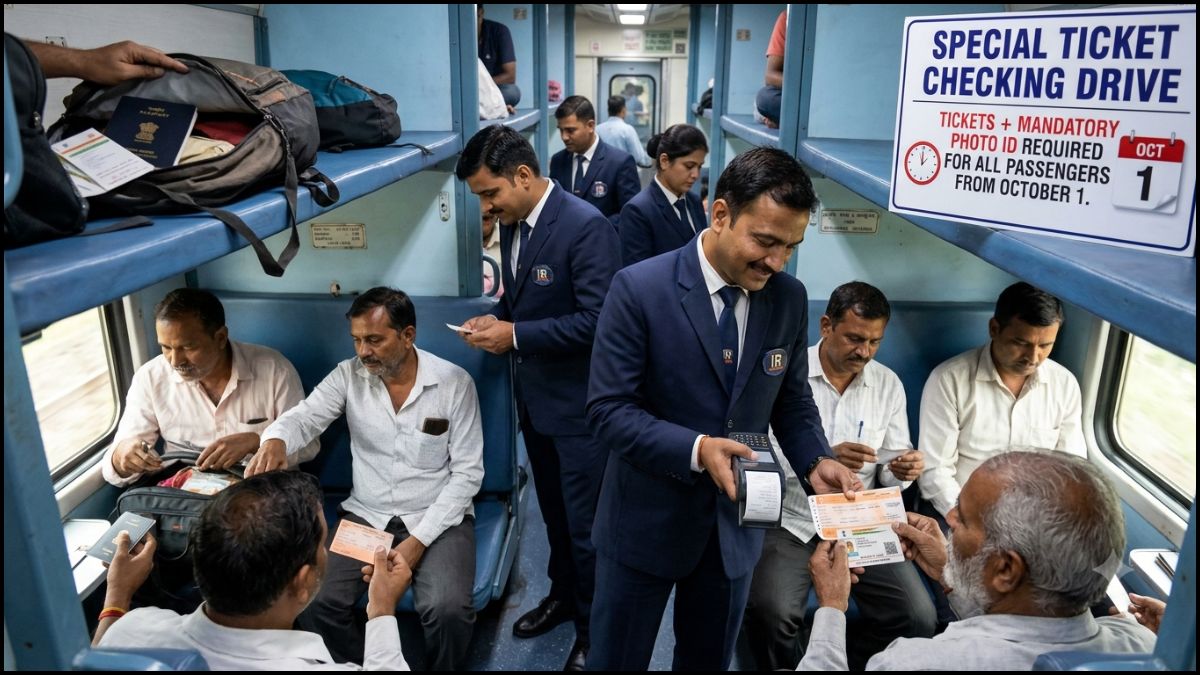 Railway Ticket Checking 2026 ID Proof