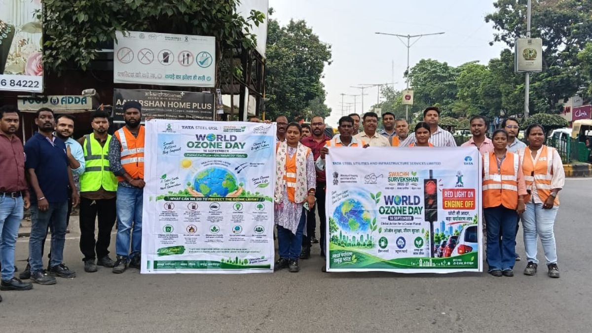 Tata Steel UISLs awareness campaign on World Ozone Day