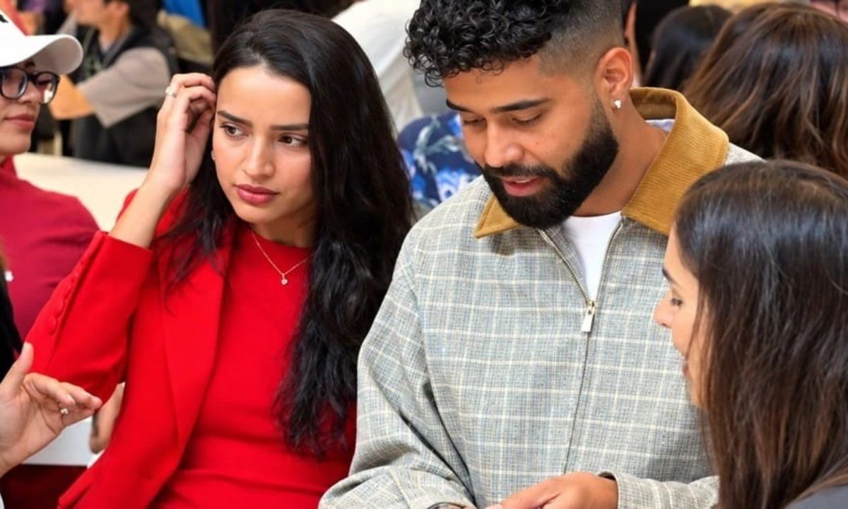 Triptii Dimri spotted at the Apple Event