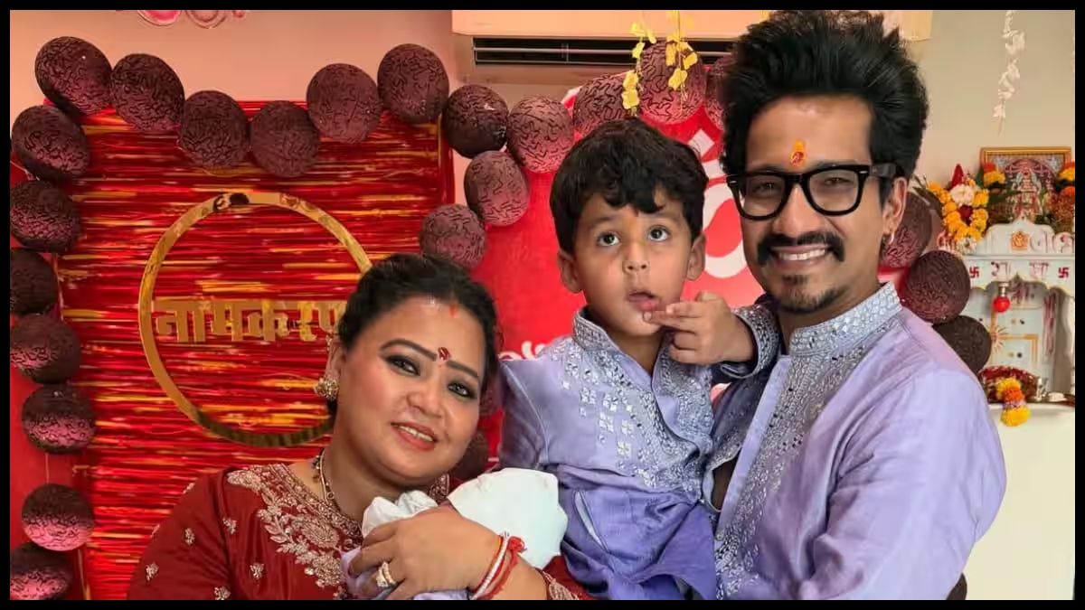 Bharti Singh ने घर में किया Ganpati Bappa का स्वागत, बेटे Kaju की पहली गणेश चतुर्थी हुई खास
