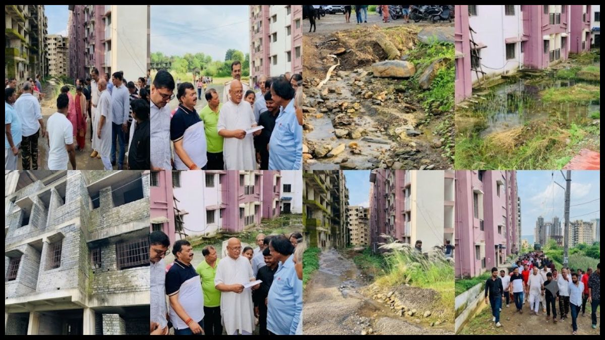 बिरसानगर PM आवास की बदहाली पर सरयू राय का हमला, बोले- जल-जमाव और गंदगी से त्रस्त हैं लोग