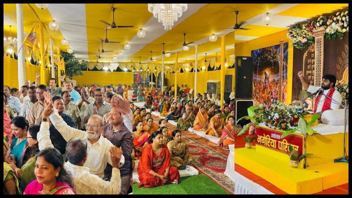 चक्रधरपुर में श्रीमद्भागवत कथा के दूसरे दिन उमड़ा श्रद्धा का सैलाब, भक्तिमय हुआ माहौल