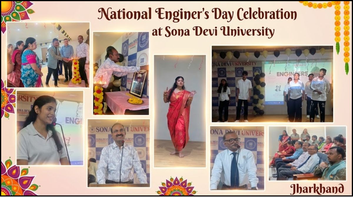 Sona Devi University में 59वां अभियंता दिवस उत्साह के साथ मनाया गया, शोध और नवाचार पर जोर