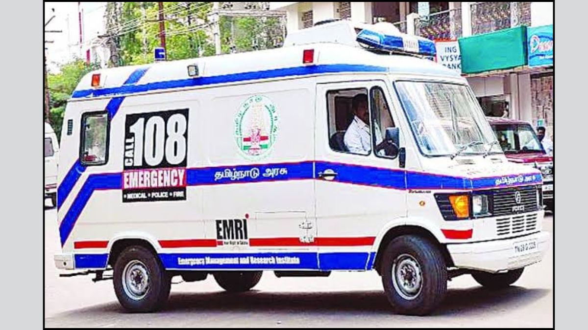 राज्य में 108 एंबुलेंस कर्मियों का चरणबद्ध आंदोलन हुआ शुरू