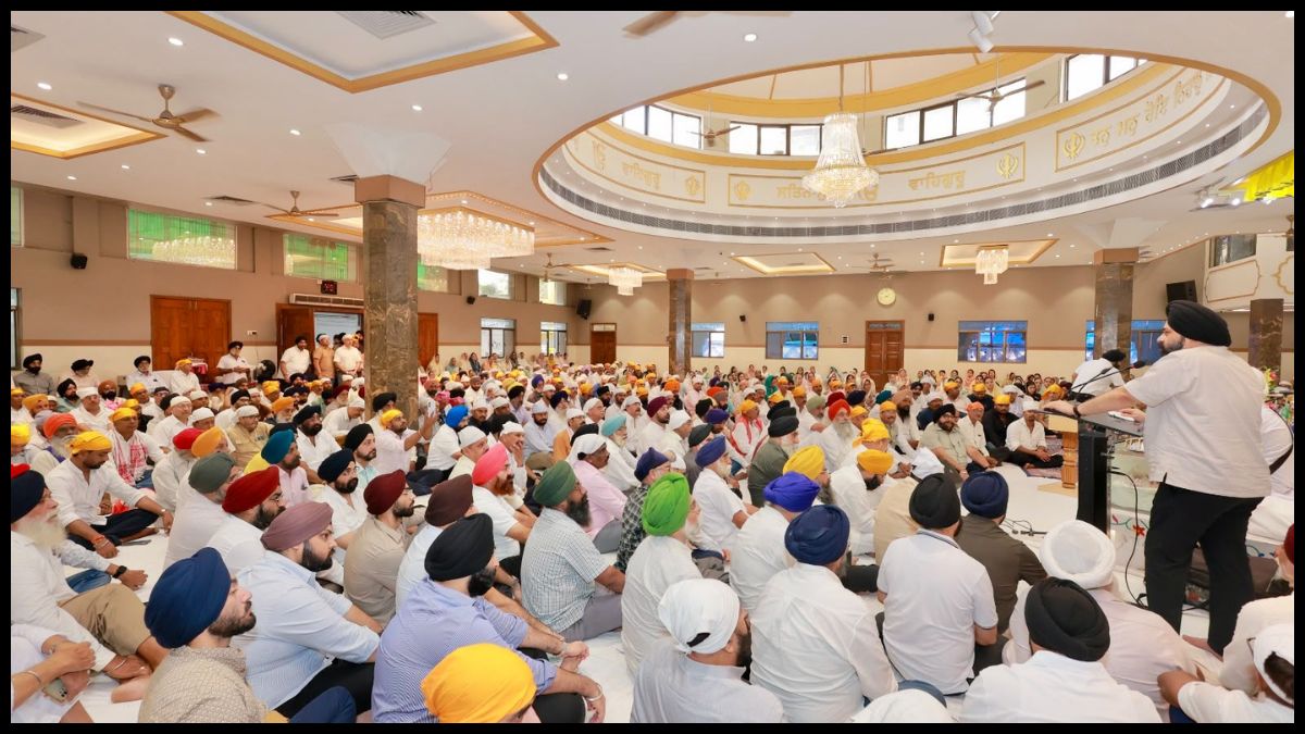अमरप्रीत सिंह काले के अग्रज त्रिलोचन सिंह की अंतिम अरदास में उमड़ा जनसैलाब