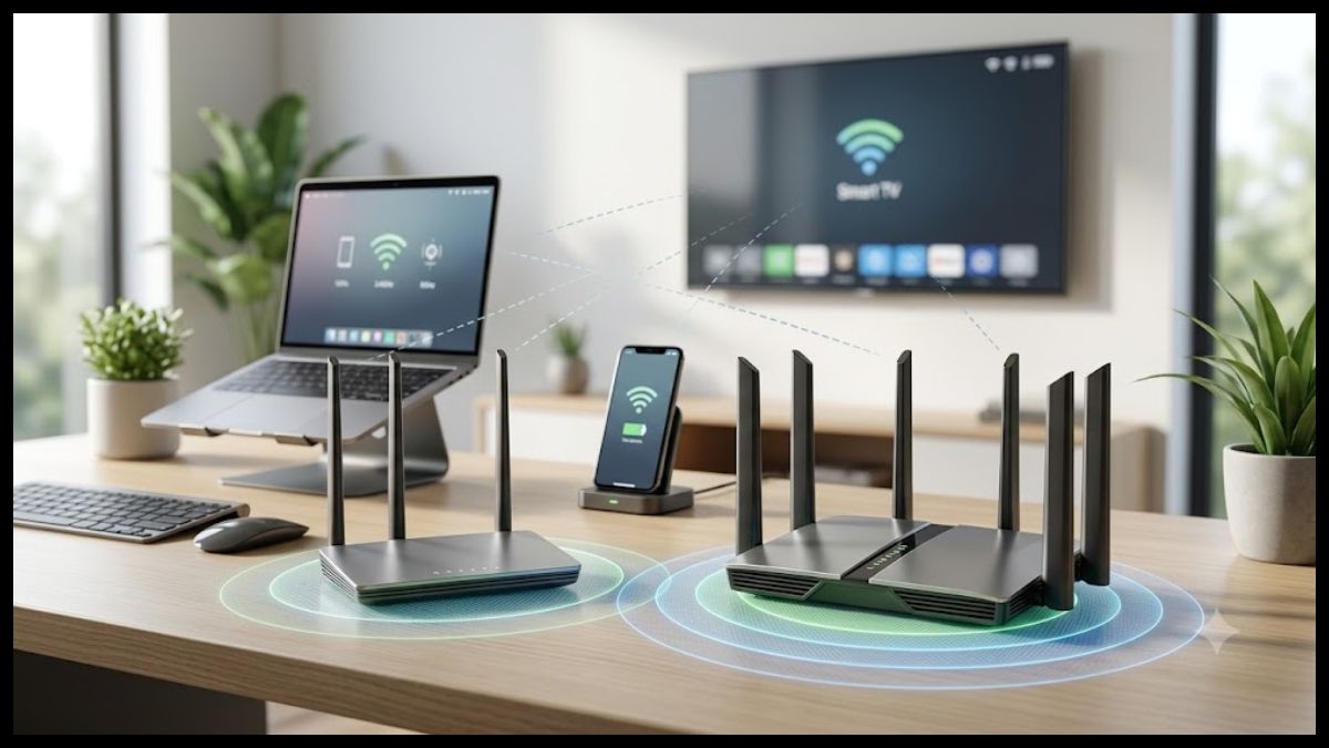 Dual-Band vs Tri-Band WiFi Router: कौन सा बेहतर? जानें Speed और Range का अंतर