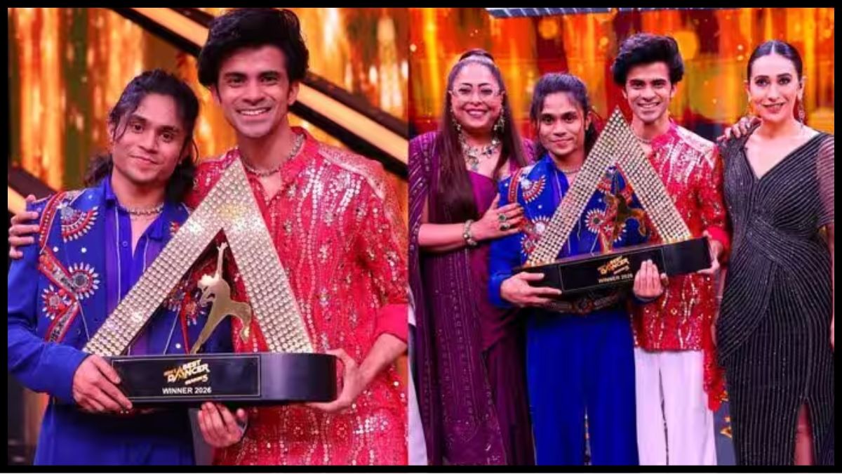 India's Best Dancer Season 5: रायपुर के रितेश पाल बने विनर, प्रतीक उटेकर संग जीती ट्रॉफीIndia's Best Dancer Season 5: रायपुर के रितेश पाल बने विनर, प्रतीक उटेकर संग जीती ट्रॉफी