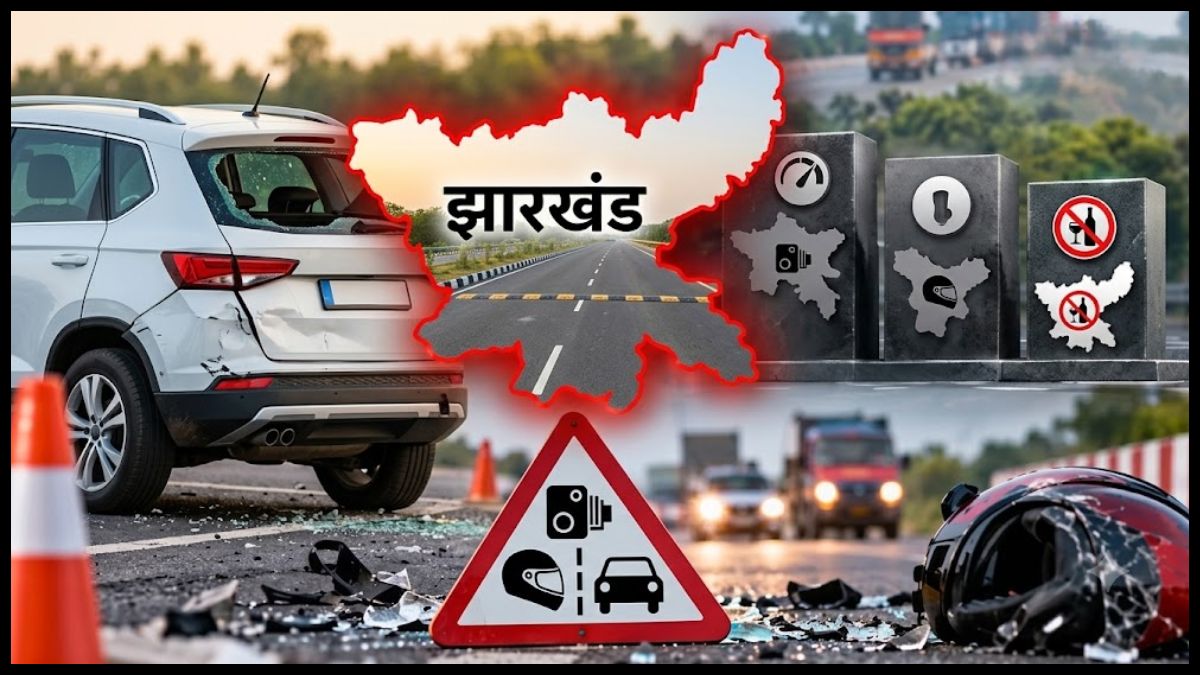 Jharkhand Road Accident: गंभीर सड़क हादसों में लगातार दूसरे साल देश में तीसरे स्थान पर झारखंड, आंकड़ों ने बढ़ाई चिंता