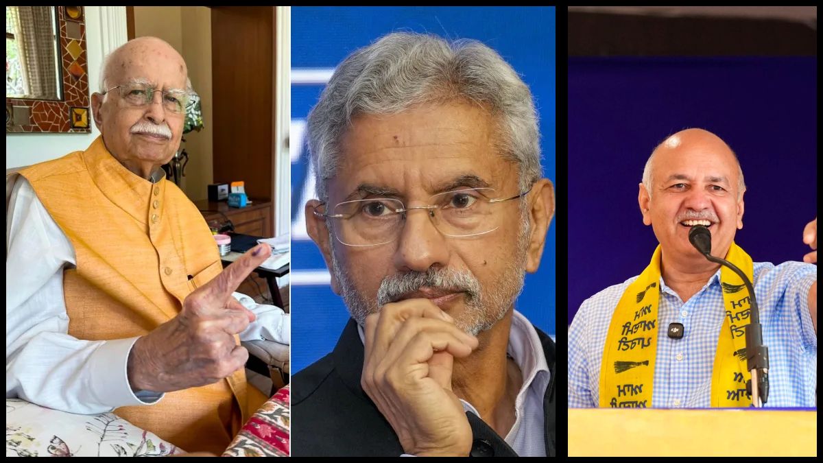 आडवाणी, एस. जयशंकर, मनीष सिसोदिया को एसआईआर का नोटिस