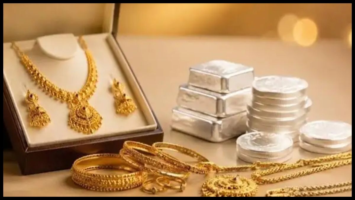 चांदी ₹2,346 गिरकर ₹2.35 लाख किलो पर आई:सोने में भी गिरावट