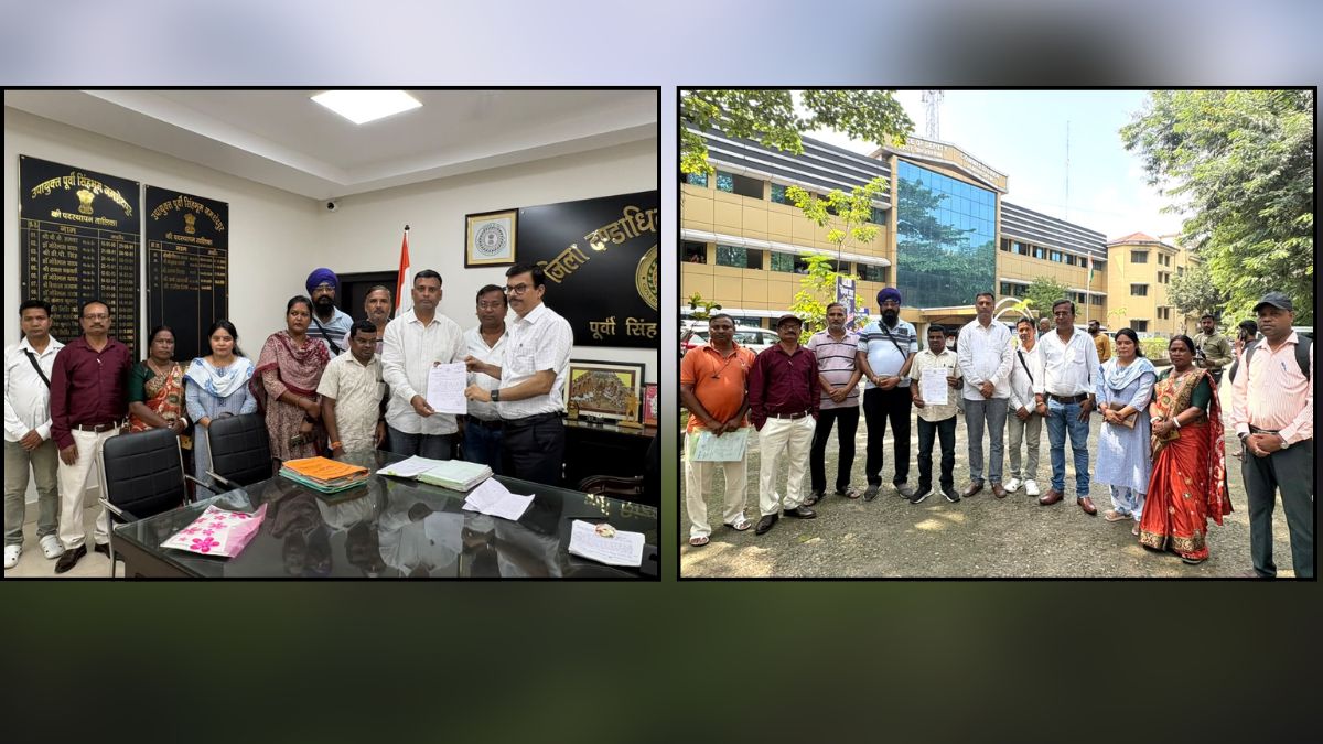 गोविंदपुर जलापूर्ति योजना ठप होने से 21 पंचायतों की 2 लाख आबादी बूंद-बूंद पानी को तरसे, उपायुक्त को सौंपा ज्ञापन