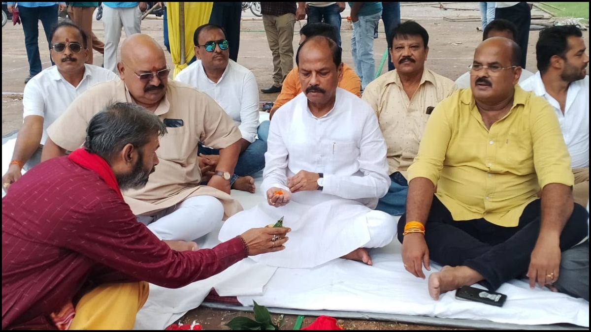 एग्रिको दुर्गा पूजा पंडाल का भूमि पूजन संपन्न