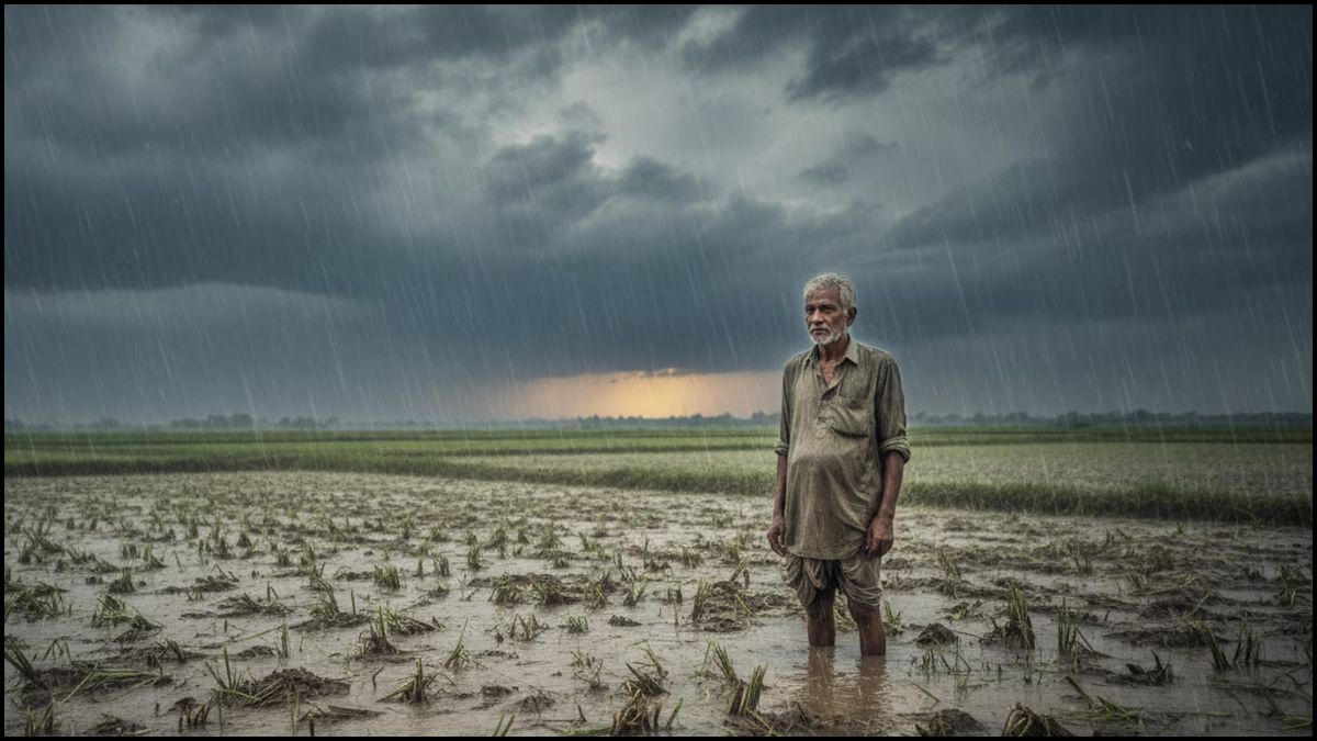 Cyclone Arnab Paddy Crop Damage