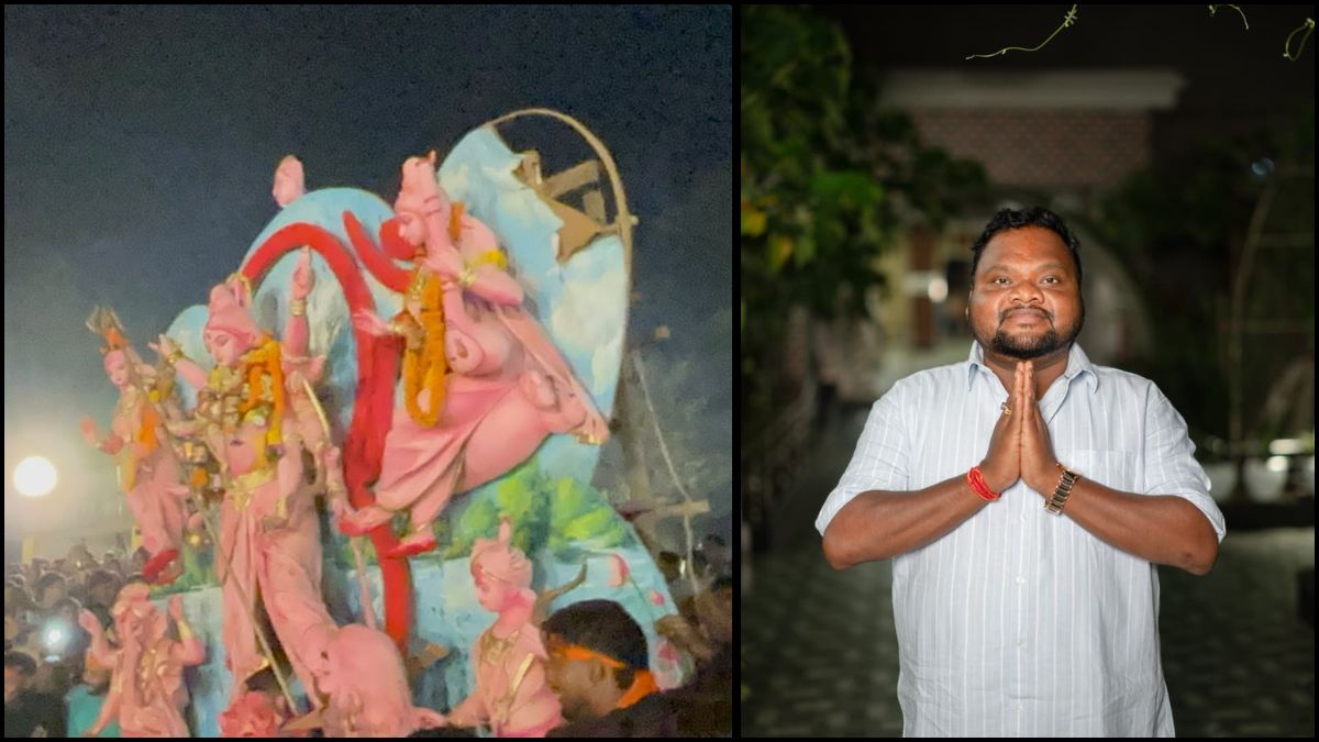 Durga idol immersion concludes peacefully in Chakradharpur