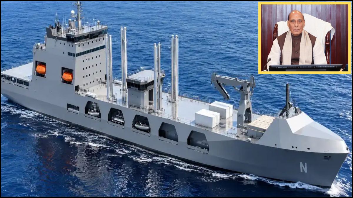 Indian Navy Fleet Support Ship Surya