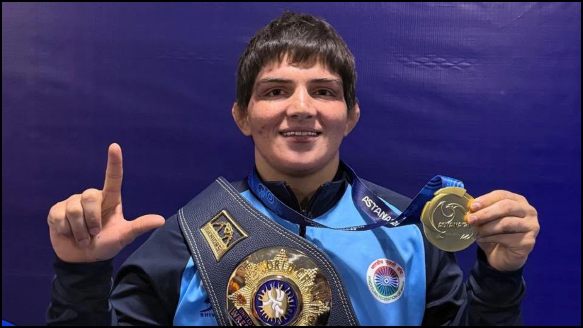 Manisha Bhanwala Wins Gold