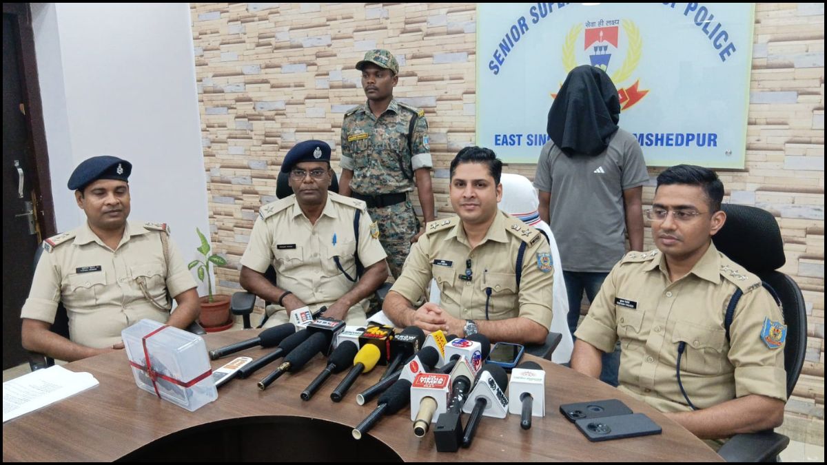 Suspect arrested with a weapon in Mango, Jamshedpur