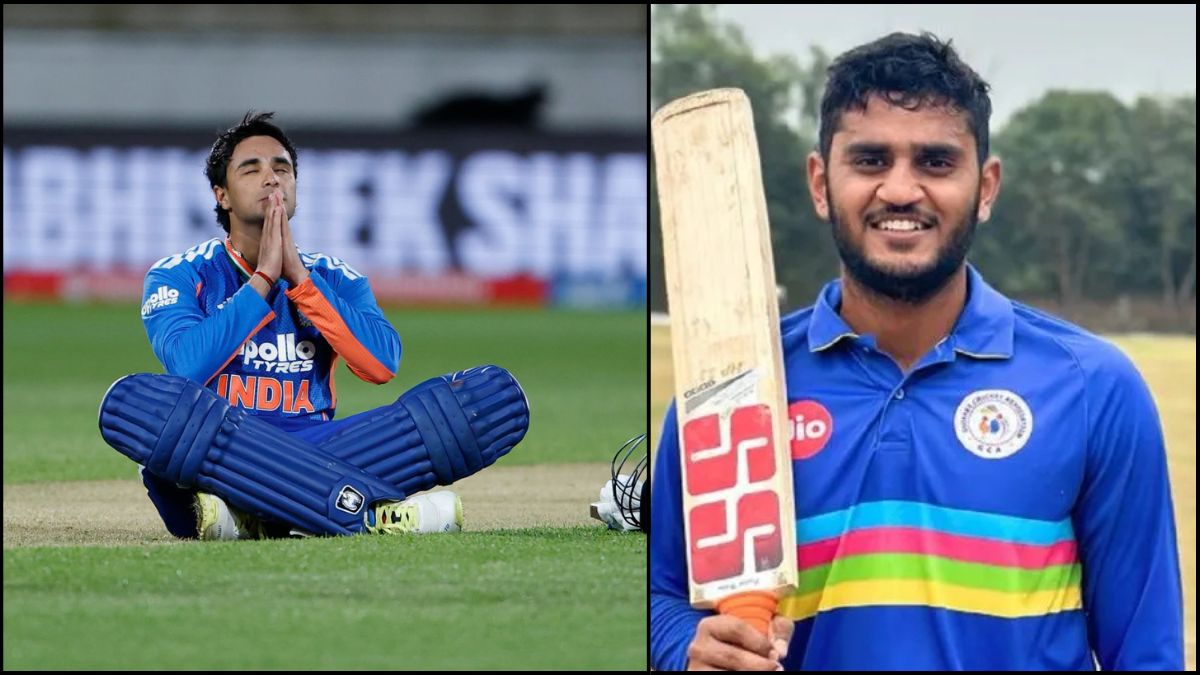 T20 Fastest Century abhishek-sharma Urvil Patel