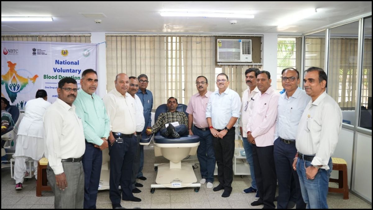 Tata Steel UISL's JUC Services organized a blood donation camp