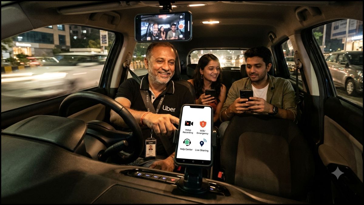 Uber New Features Record My Ride