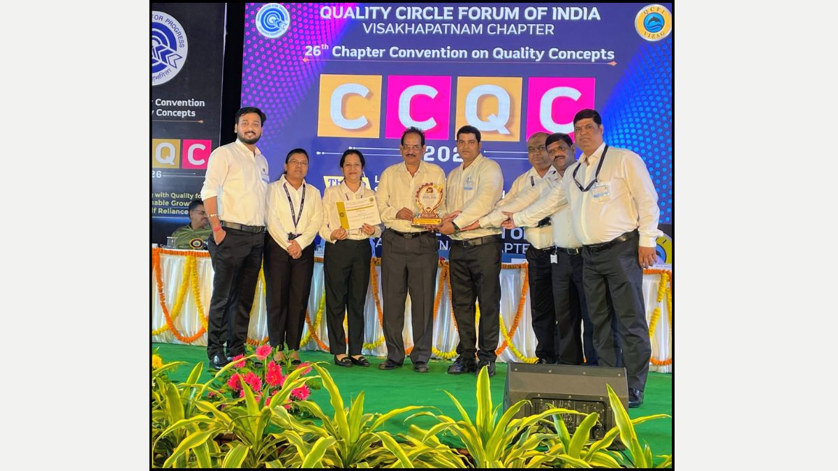 26वें CCQC-2026 में टाटा स्टील UISL ने जीते तीन गोल्ड अवॉर्ड, रोशन, क्रांति और रंकिणी टीम का शानदार प्रदर्शन