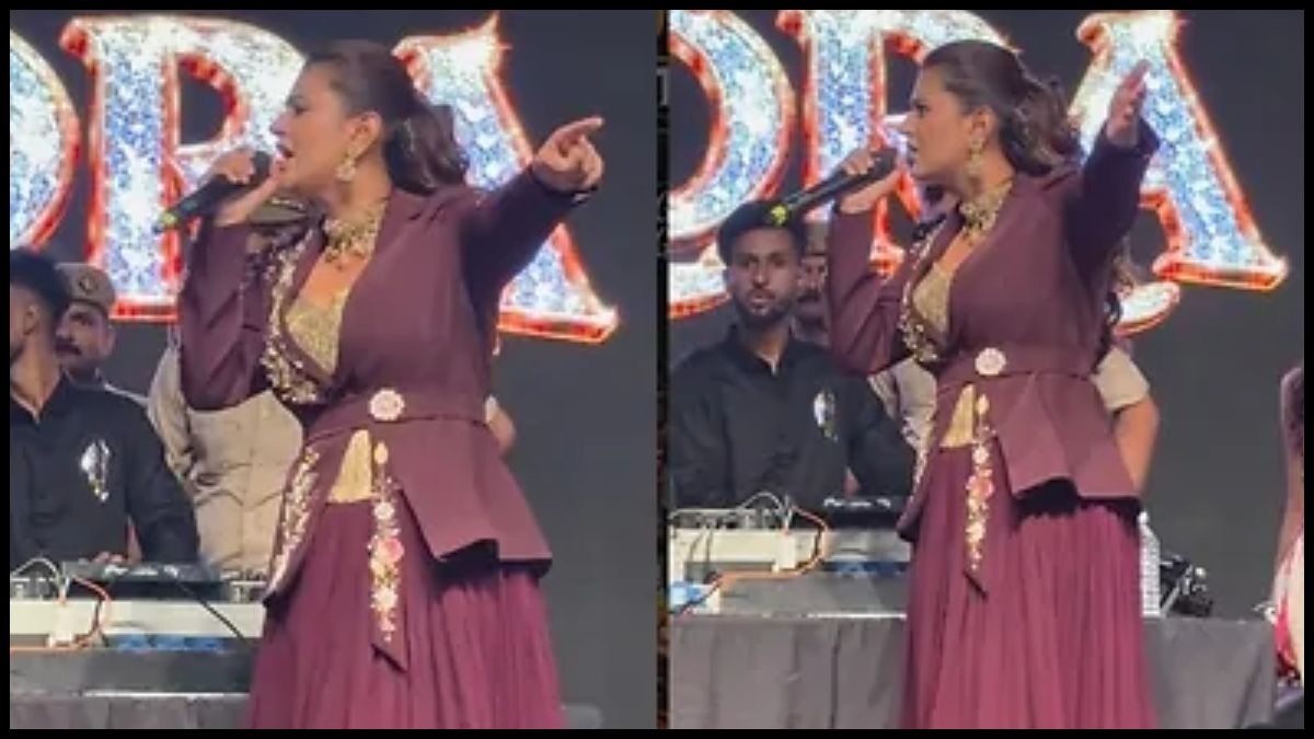 कानपुर की डांडिया नाइट में DJ ने बजाया ‘कच्चा बादाम’, गुस्से में दिखीं अंजलि अरोड़ा?
